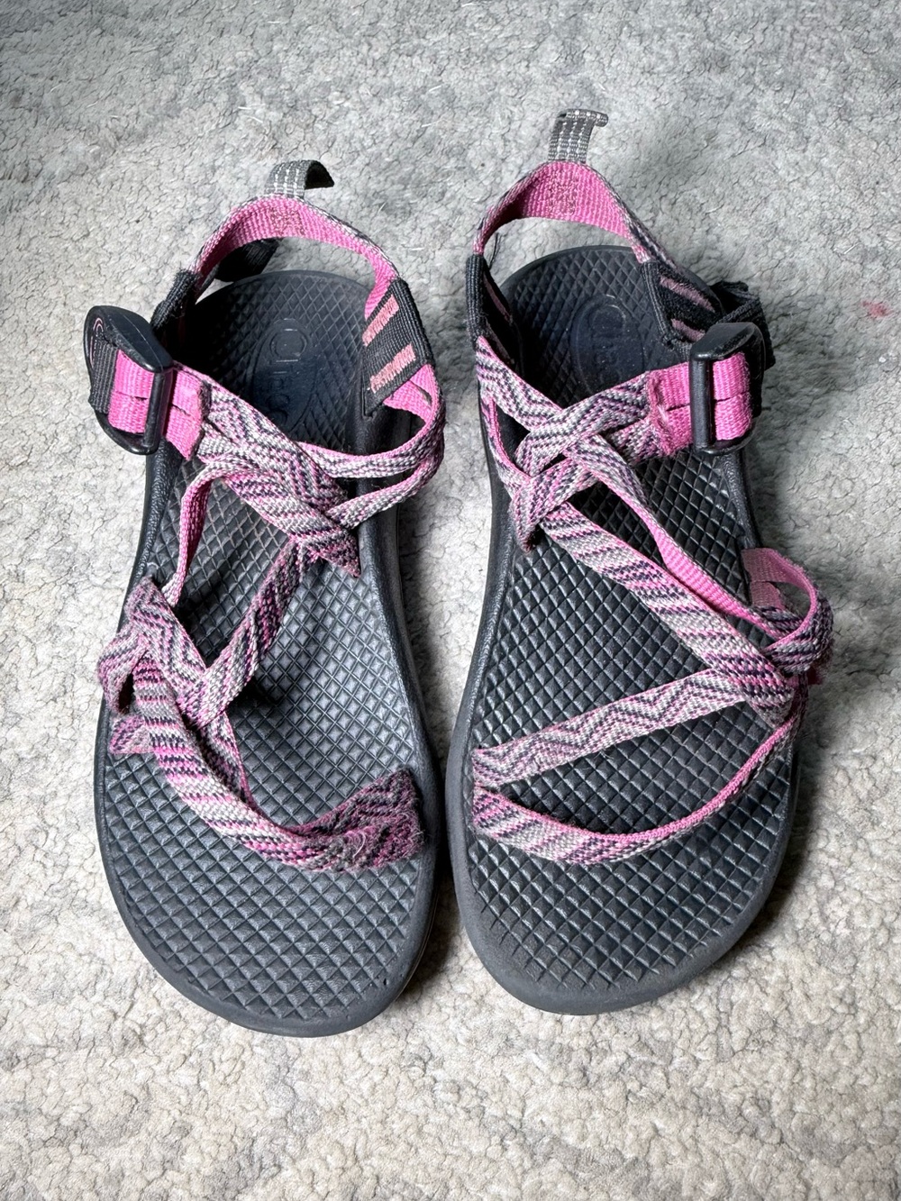 Chacos ZX1 Eco Tread Kids Pink Girls size 13